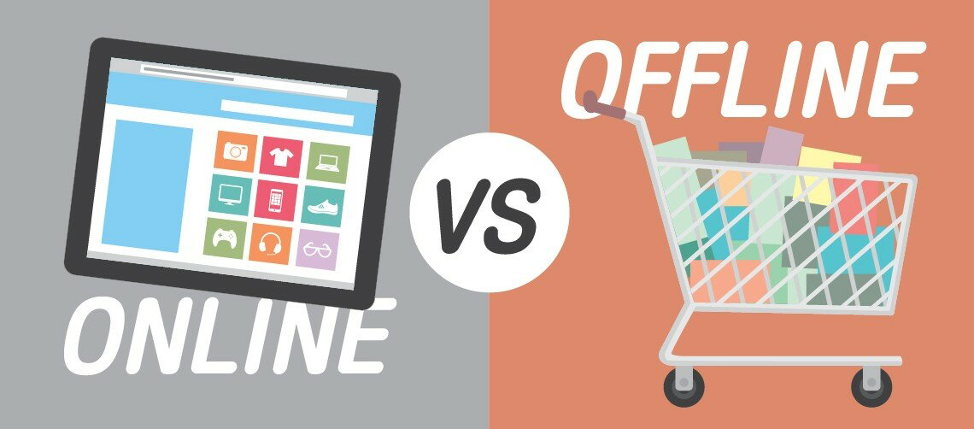 Фото для статьи Online vs Offline